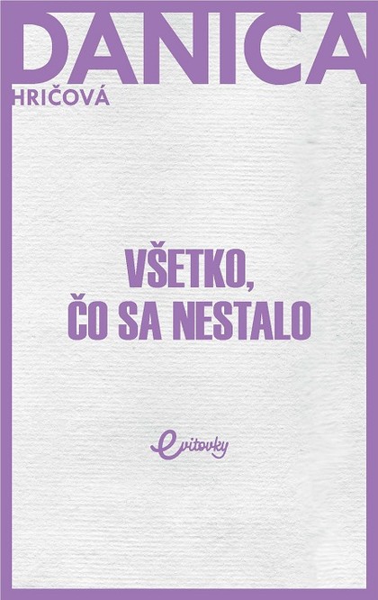 E-kniha Všetko, čo sa nestalo