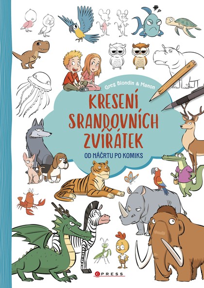 E-kniha Kreslení srandovních zvířátek