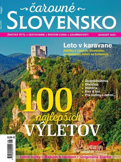 E-kniha E-Čarovné Slovensko 08/2020