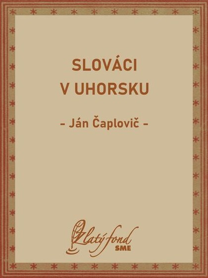 E-kniha Slováci v Uhorsku