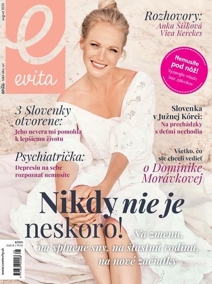 E-kniha E-Evita magazín 08/2021
