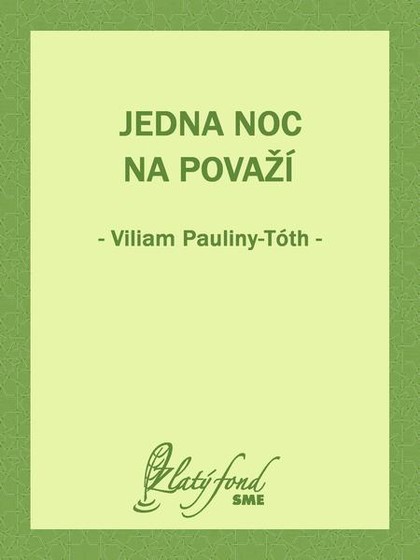 E-kniha Jedna noc na Považí