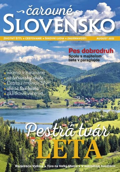 E-kniha E-Čarovné Slovensko 08/2022