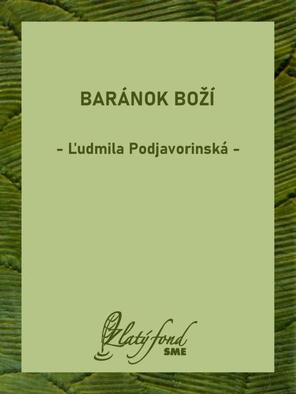 E-kniha Baránok Boží