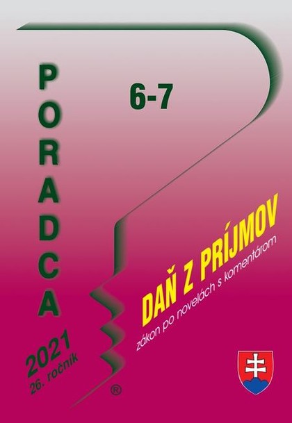 E-kniha Poradca 6-7/2021 ZDP s komentárom
