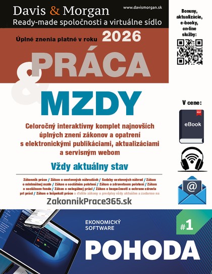 E-kniha Práca a Mzdy 2026