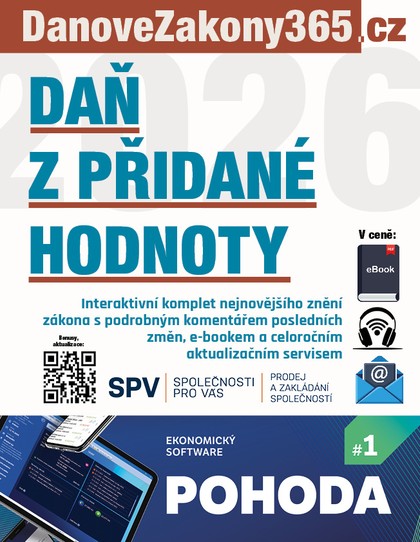 E-kniha Zákon o dani z přidané hodnoty 2026 s komentářem změn