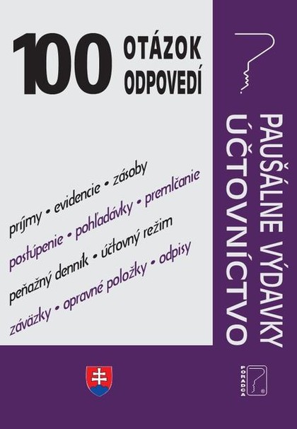 E-kniha 100 otázok a odpovedí - Paušálne výdavky, Účtovníctvo