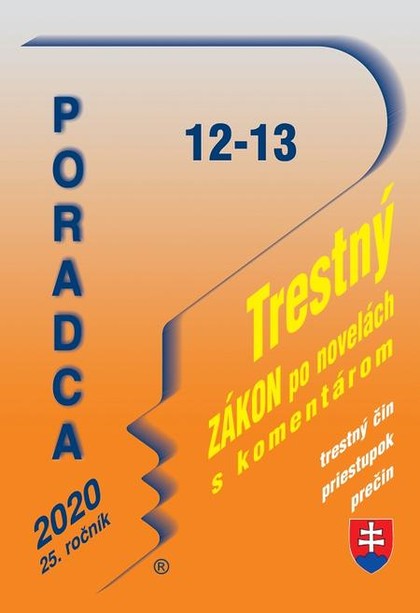 E-kniha Poradca 12-13/2020 – Trestný zákon s komentárom