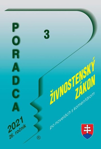 E-kniha Poradca 3/2021 – Živnostenský zákon