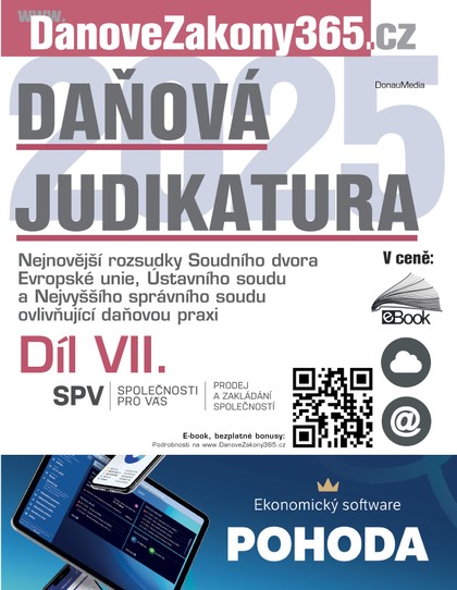 E-kniha Daňová judikatura (VII.)