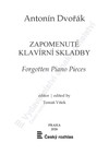 Antonín Dvořák (ed. Tomáš Víšek): Zapomenuté klavírní skladby - galerie 1