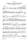 Adam Skoumal: Variace na cikánskou melodii pro housle a smyčcový orchestr - galerie 3