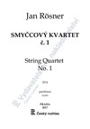 Jan Rösner: Smyčcový kvartet č. 1 - galerie 1
