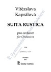 Vítězslava Kaprálová: Suita rustica op. 19 - galerie 1