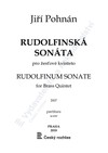 Jiří Pohnán: Rudolfinská sonáta pro žesťové kvinteto - galerie 1