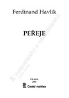Ferdinand Havlík: Peřeje - galerie 1