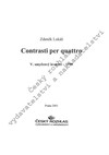 Zdeněk Lukáš: Contrasti per quattro - galerie 1