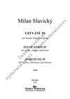 Milan Slavický: Vzývání IV pro housle, klarinet a klavír - galerie 1