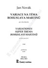 Jan Novák: Variace na téma Bohuslava Martinů pro dva klavíry - galerie 1