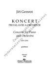 Jiří Gemrot: Koncert pro klavír a orchestr - galerie 1