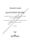Zdeněk Lukáš: Quis potest dicere - galerie 1