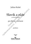 Julius Kalaš: Slavík a růže, symfonická báseň pro flétnu a orchestr - galerie 1