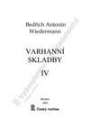 B. A. Wiedermann: Varhanní skladby IV - galerie 1