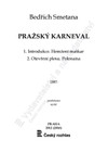 Bedřich Smetana: Pražský karneval - galerie 1