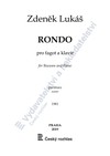 Zdeněk Lukáš: Rondo pro fagot a klavír, op. 168 - galerie 1