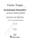 Václav Trojan: Plzeňské písničky pro tenor a dechové kvinteto - galerie 1