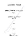 Jaroslav Krček: Smyčcový kvartet č. 1 - galerie 1