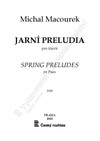 Michal Macourek: Jarní preludia - galerie 1