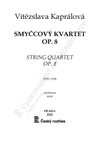 Vítězslava Kaprálová: Smyčcový kvartet op. 8 - galerie 1