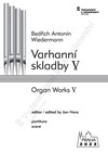 B. A. Wiedermann (ed. Jan Hora): Varhanní skladby V - galerie 1