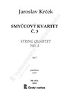 Jaroslav Krček: Smyčcový kvartet č. 3 - galerie 1