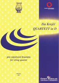 Noty Iša Krejčí: Quartett in D