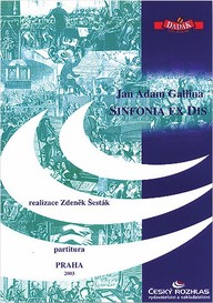 Noty Jan Adam Gallina: Sinfonia ex Dis