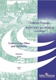 Noty Oldřich Flosman: Koncert pro hoboj a orchestr