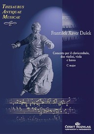 Noty František Xaver Dušek: Concerto per il clavicembalo, due violini, viola e basso in C