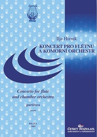 Noty Ilja Hurník: Koncert pro flétnu a komorní orchestr