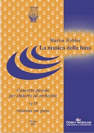 Noty La musica della luna / klavírní výtah