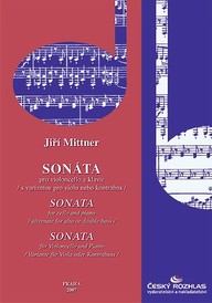 Noty Jiří Mittner: Sonáta pro violoncello a klavír