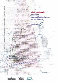 Noty Aleš Pavlorek: Concerto per clarinetto basso ed orchestra