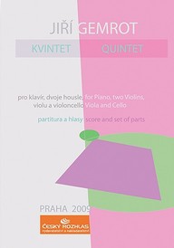Noty Jiří Gemrot: Klavírní kvintet