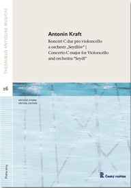 Noty Antonín Kraft / Jakub Michl (ed.): Koncert C dur pro violoncello a orchestr „Seydlův“ (partitura)