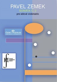 Noty Pavel Zemek Novák: Sonáta č. 2 pro sólové violoncello