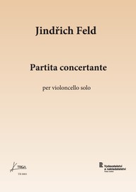 Noty Jindřich Feld: Partita concertante pro sólové violoncello