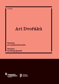 Noty Ari Dvořáků: Petrichor pro smyčcové kvarteto
