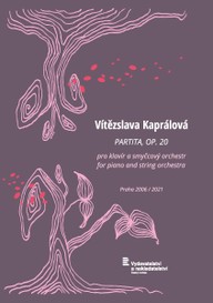 Noty Vítězslava Kaprálová: Partita pro klavír a smyčcový orchestr, op. 20